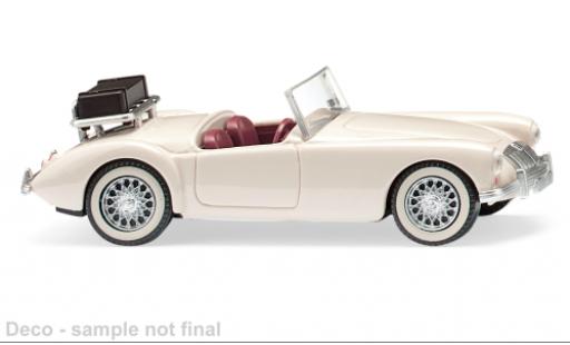 Miniature MG A 1/87 Wiking Roadster blanche MG A 1/87 Wiking Roadster blanche miniature