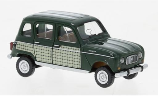 Renault 4 1/87 Wiking Parisienne vert foncé 196 miniature