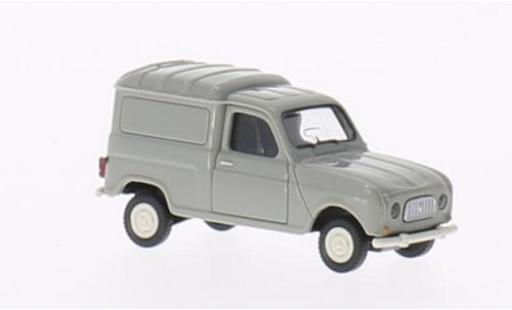 Renault 4 1/87 Wiking R gris miniature