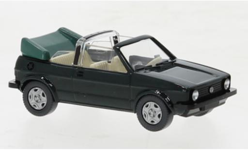 Miniature Volkswagen Golf 1/87 Wiking I cabriolets vert foncé 1979 Volkswagen Golf 1/87 Wiking I cabriolets vert foncé 1979 miniature